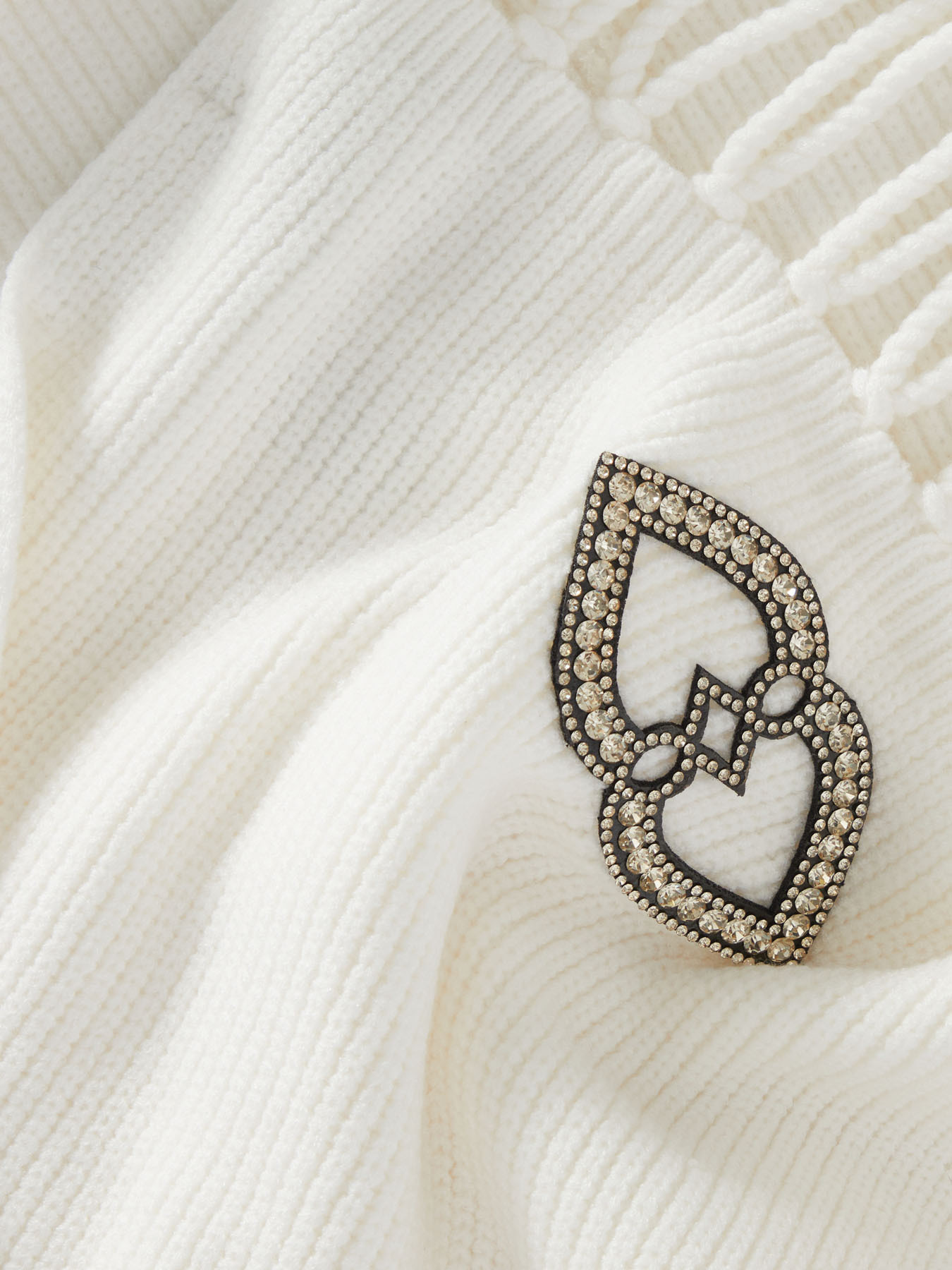 Double Love knit scarf image number 1