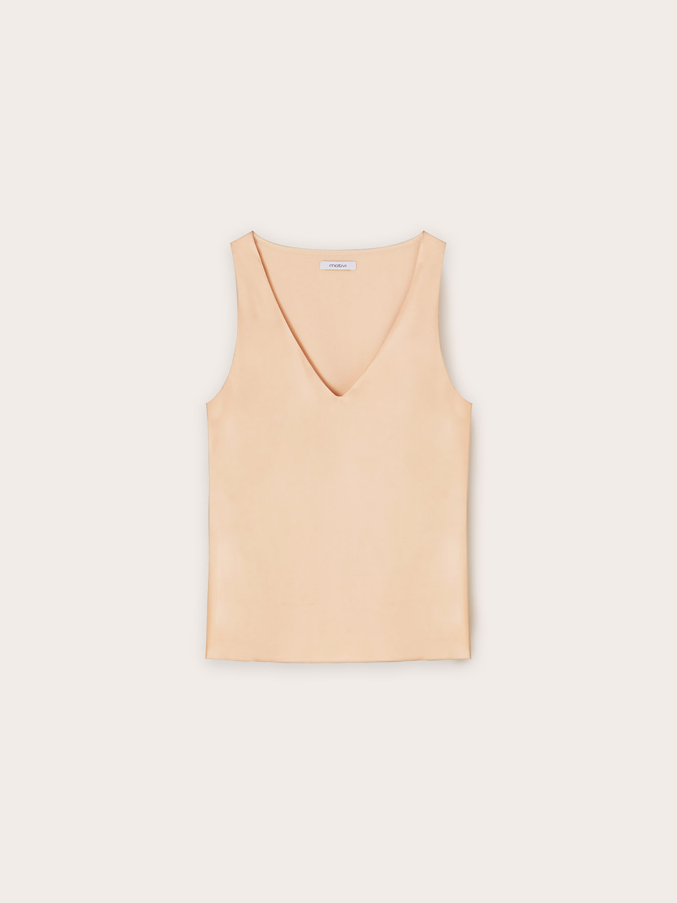 Satin tank top image number 4