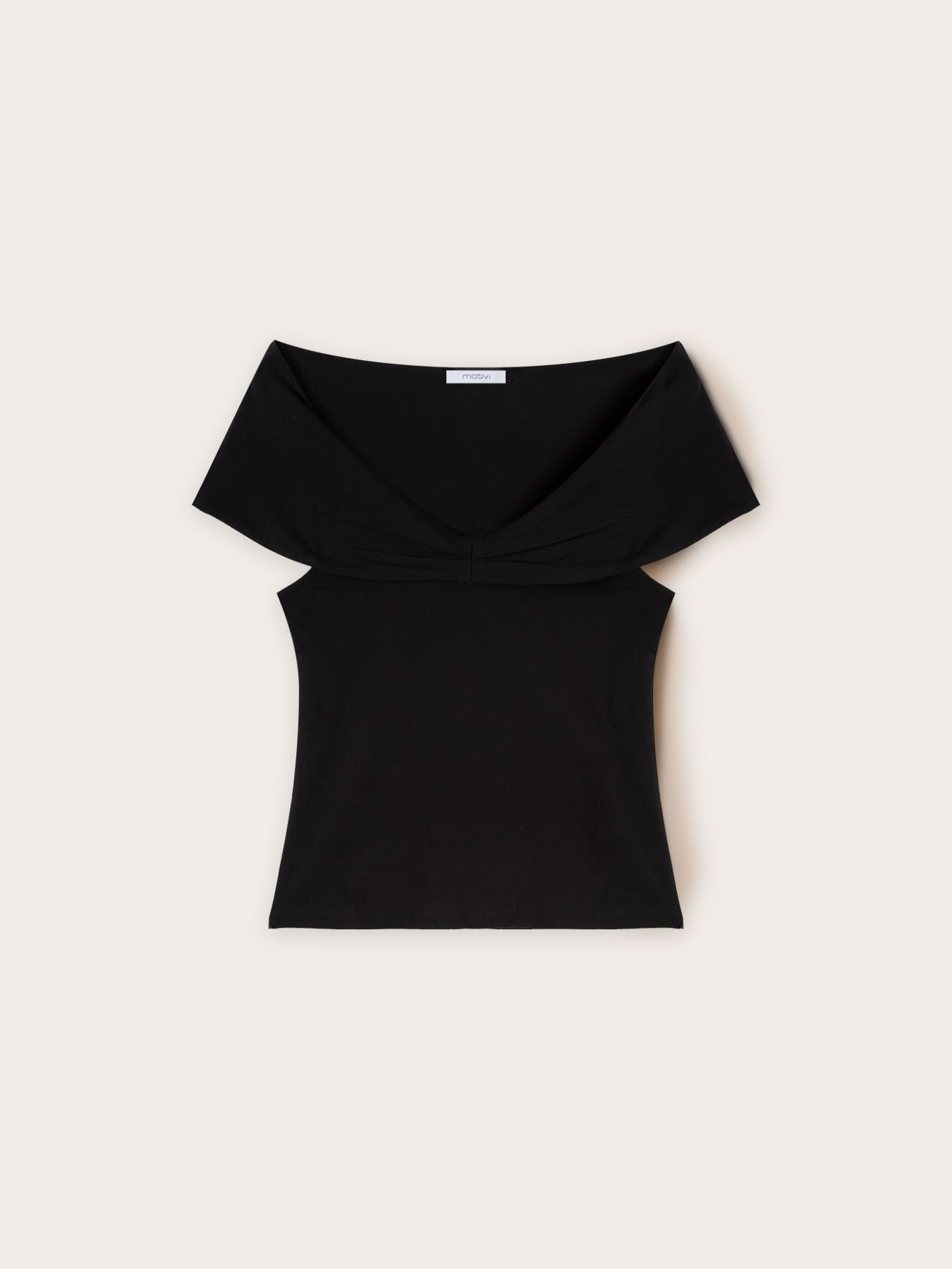 T-shirt off-shoulder image number 4