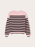 Striped knit pullover image number 4