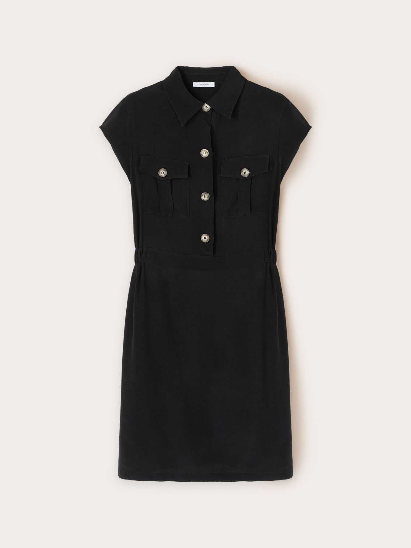 Hemdblusenkleid mit Taschen image number 4