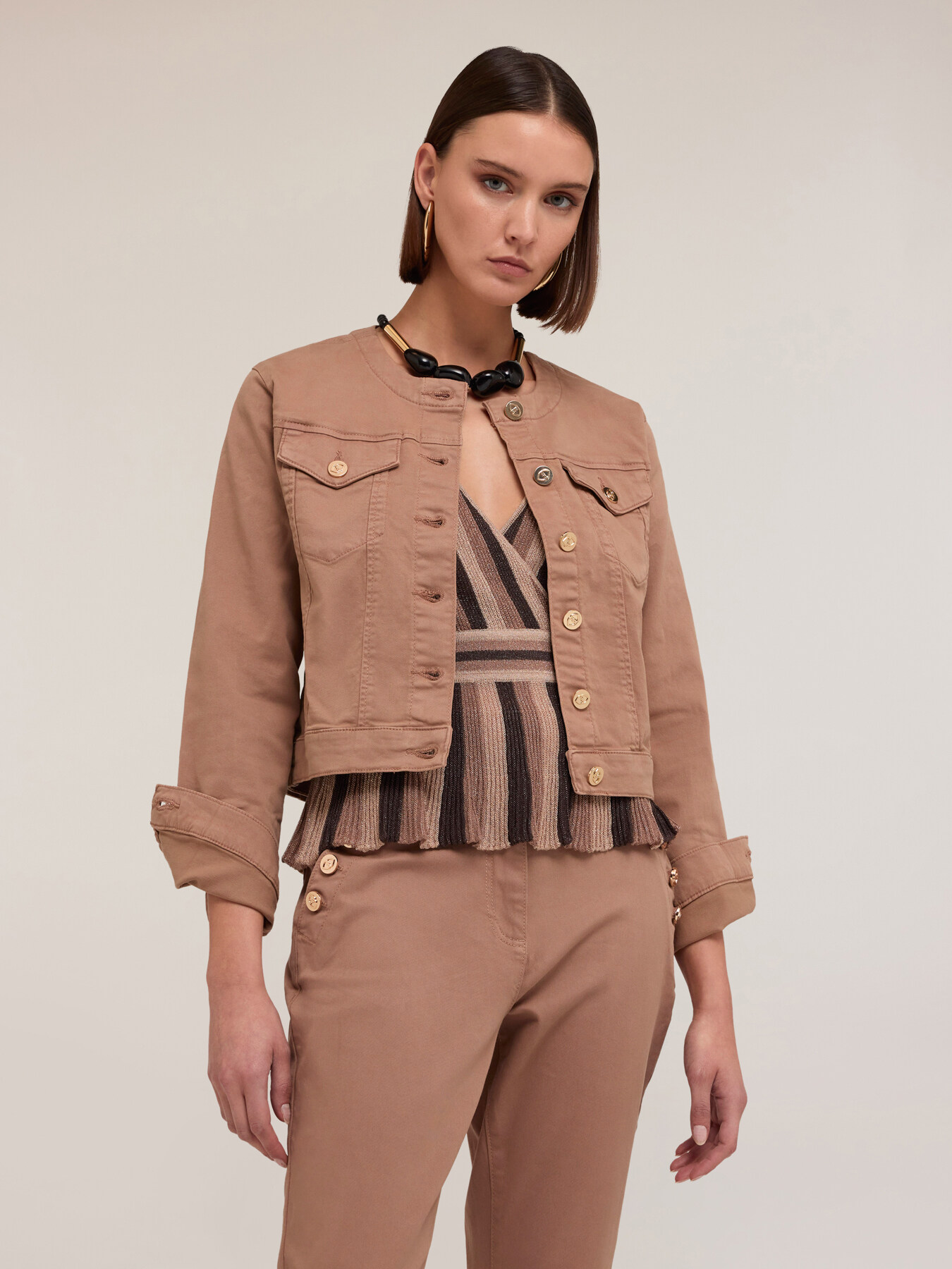 Giubbotto in drill image number 2