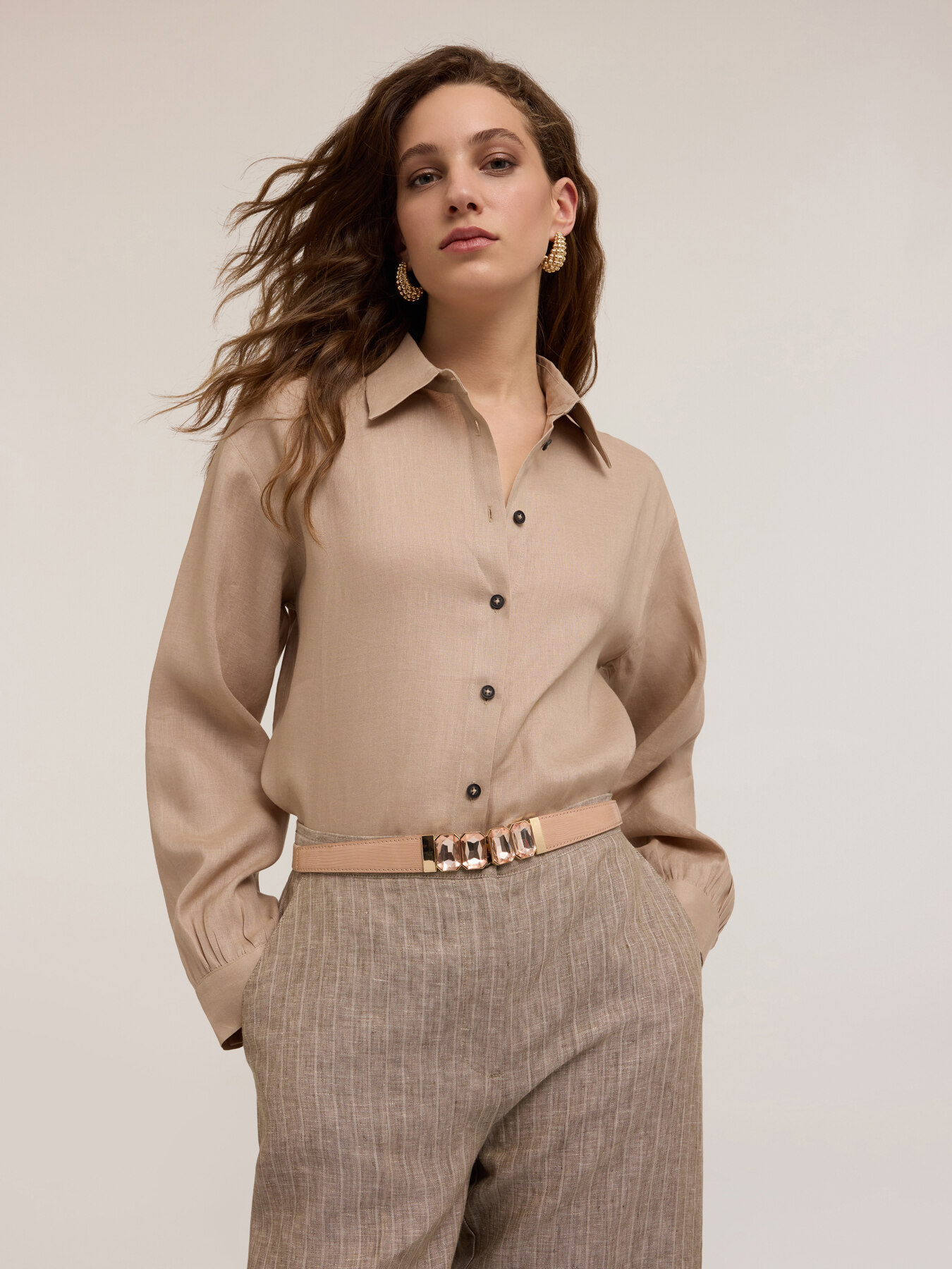 Camisa de lino image number 2