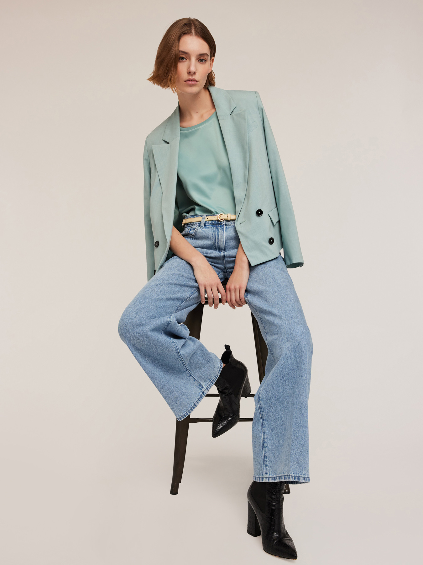 T-shirt bimaterica image number 3