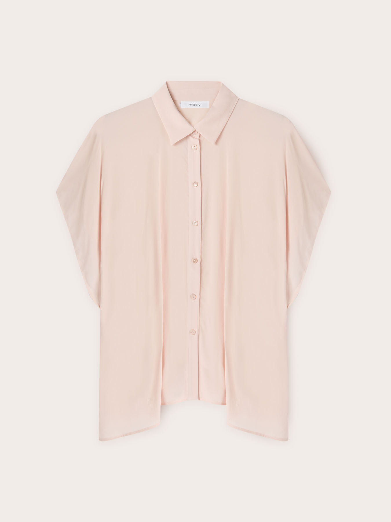 Camisa tipo poncho image number 4