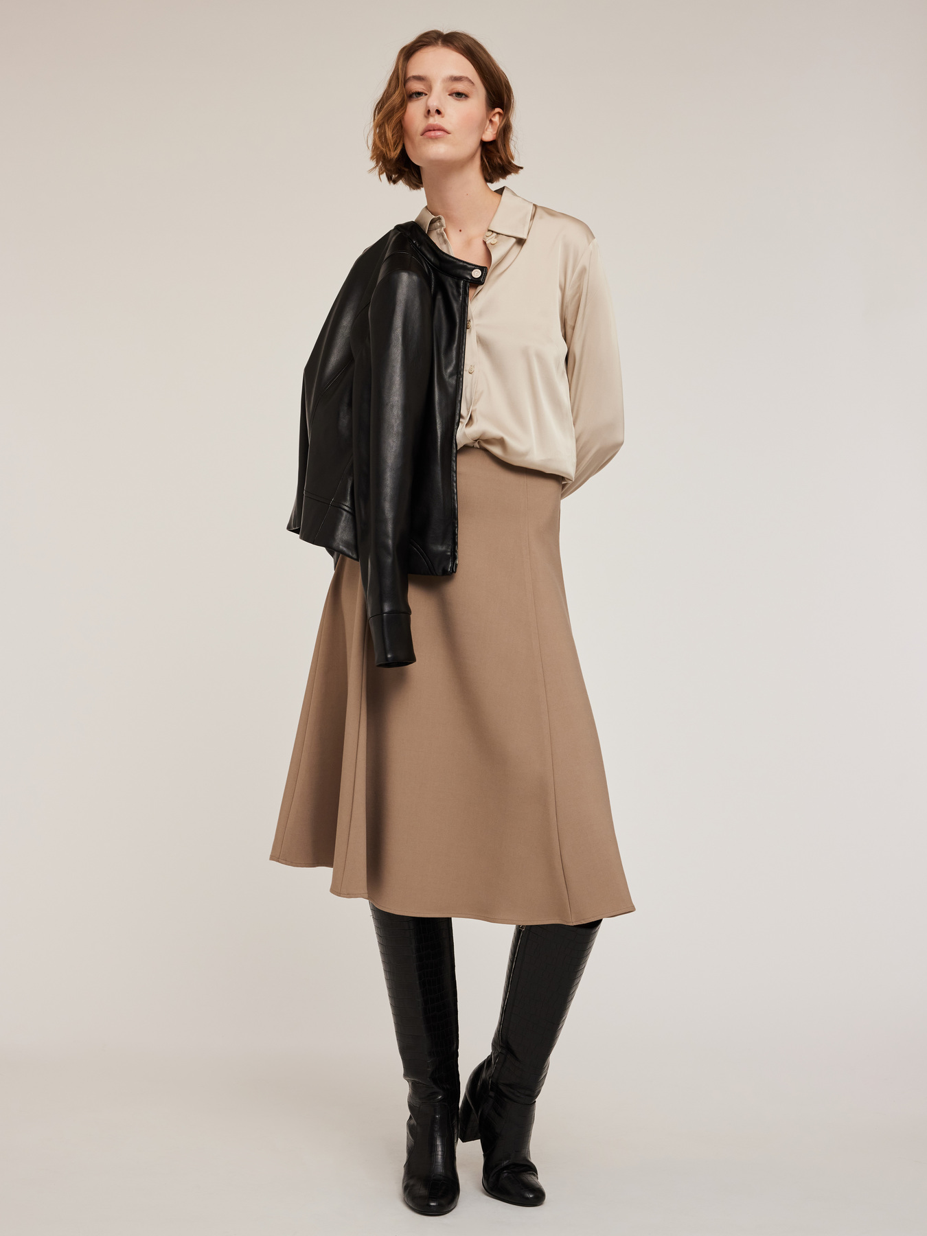 Camicia satin image number 3