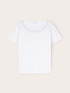 T-shirt con scollatura ricamata image number 4