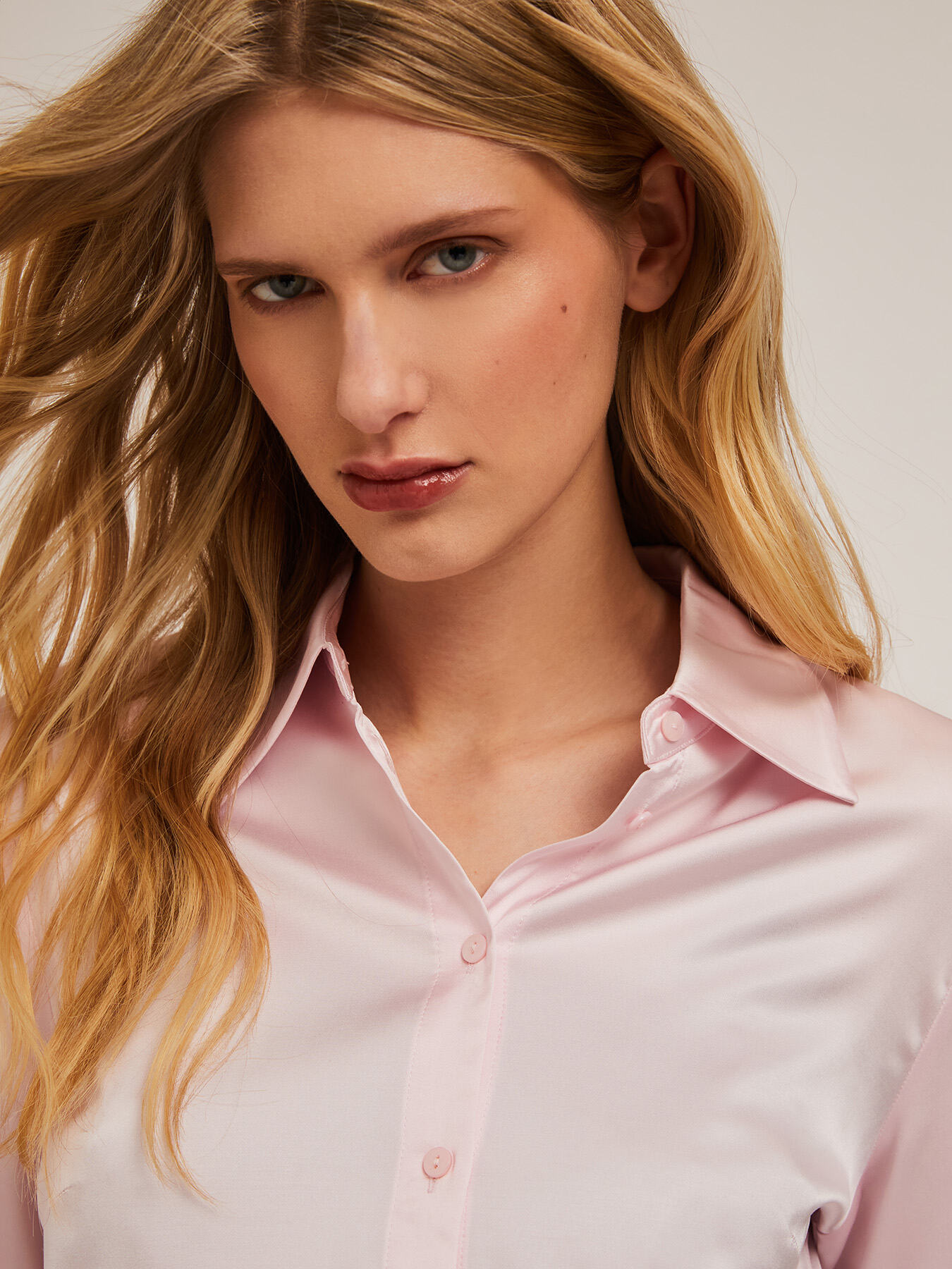 Camicia satin image number 3