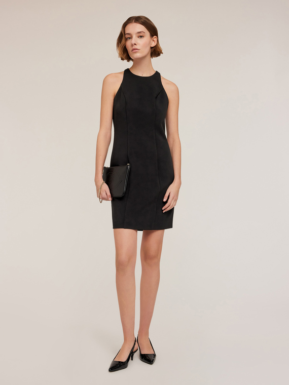 Mini dress in tessuto cr&ecirc;pe