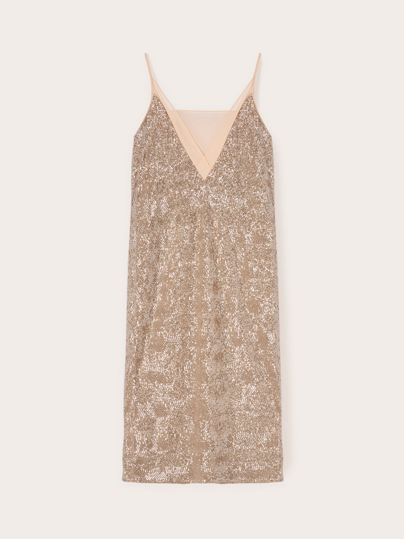 Midikleid aus Paillettenstoff image number 5