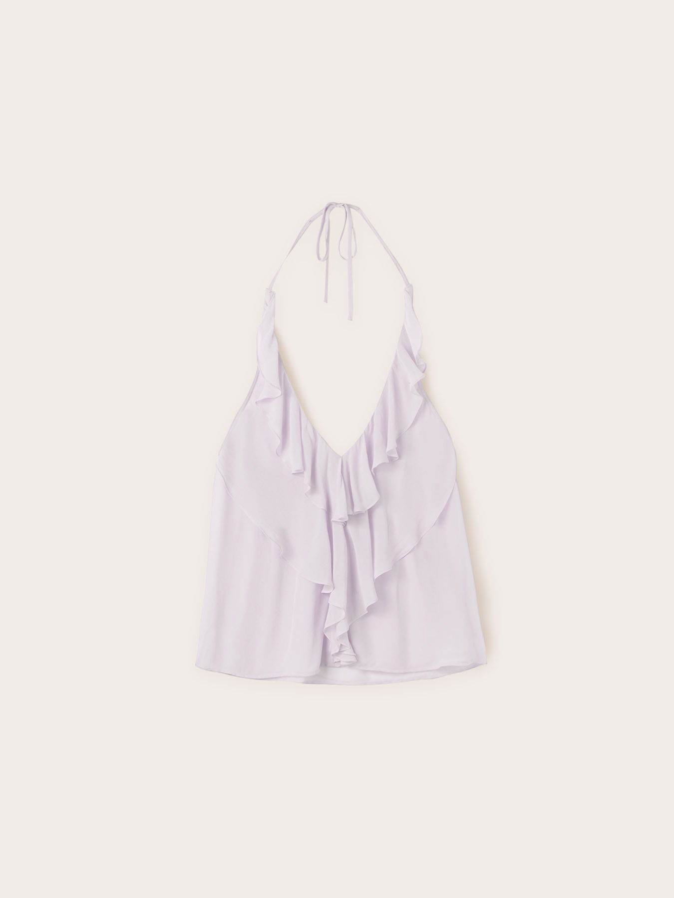 Georgette top with ruching image number 5