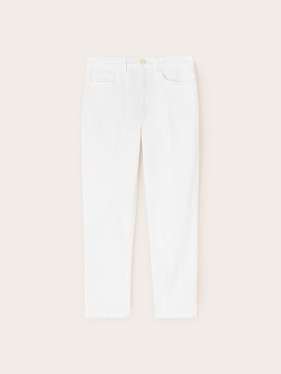 Pantaloni carrot Rianne in cotone