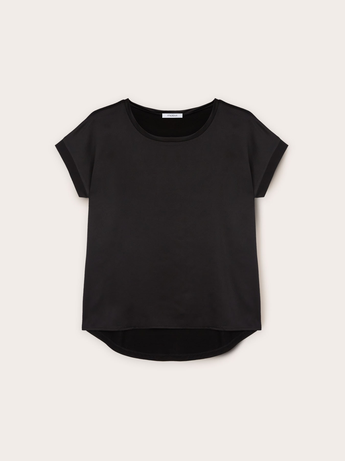 Tricou din două materiale image number 5