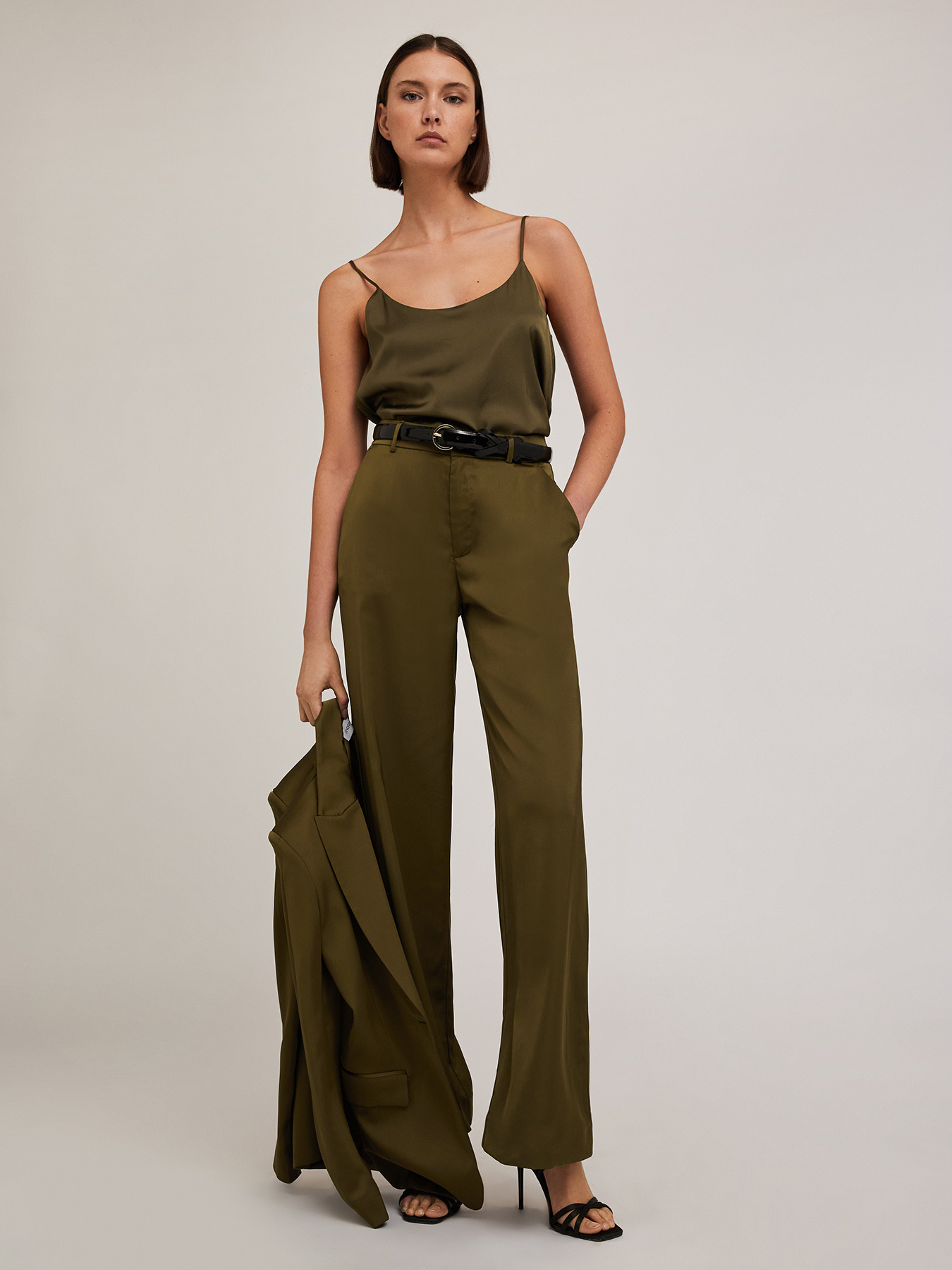 Satin lingerie top image number 2