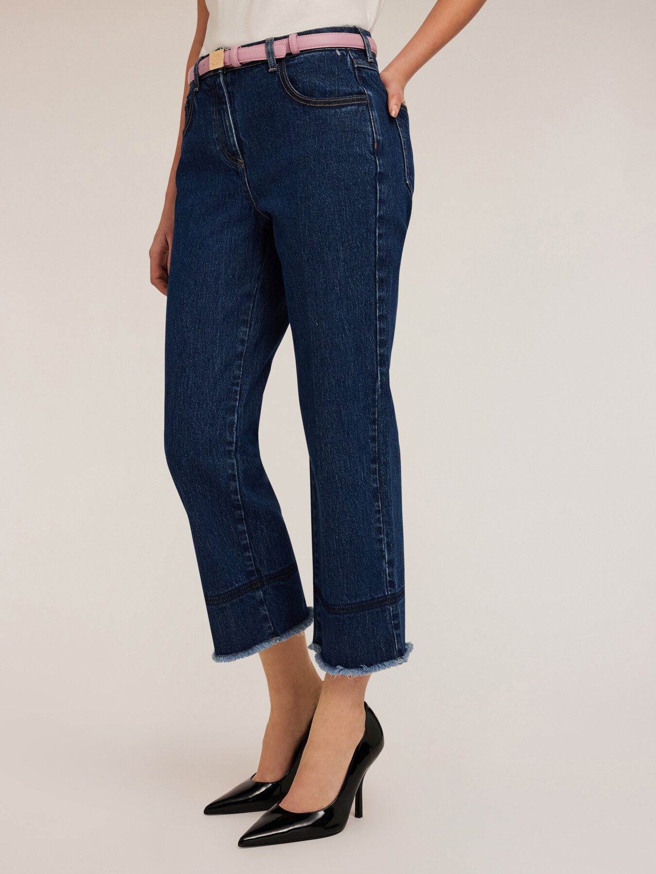 Cropped-Kick-Flare-Jeans image number 2