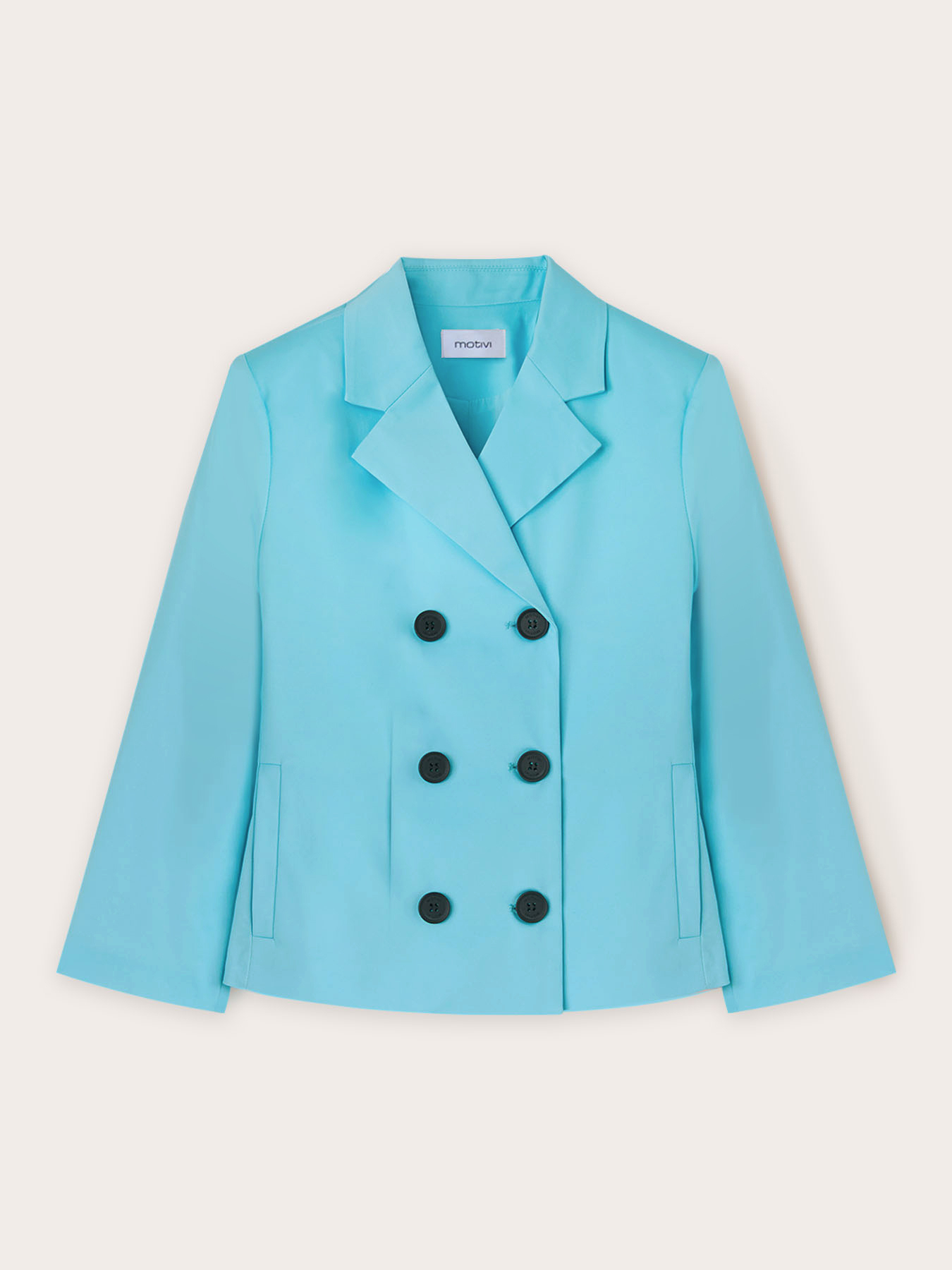 Double-breasted suit jacket image number 4