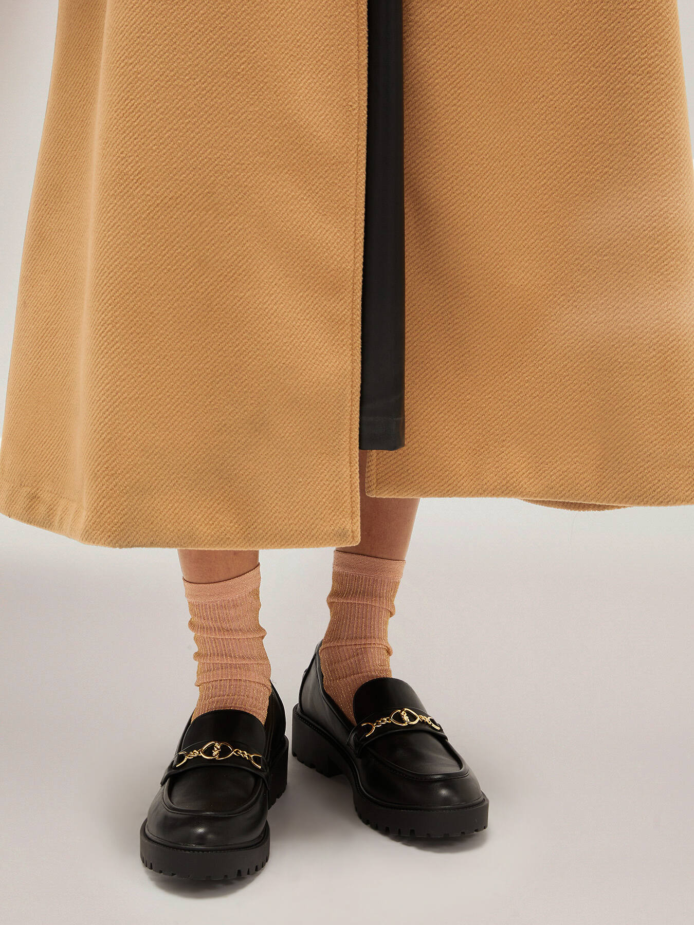 Pack de 3 calcetines cortos transparentes de canal&eacute; l&uacute;rex image number 2