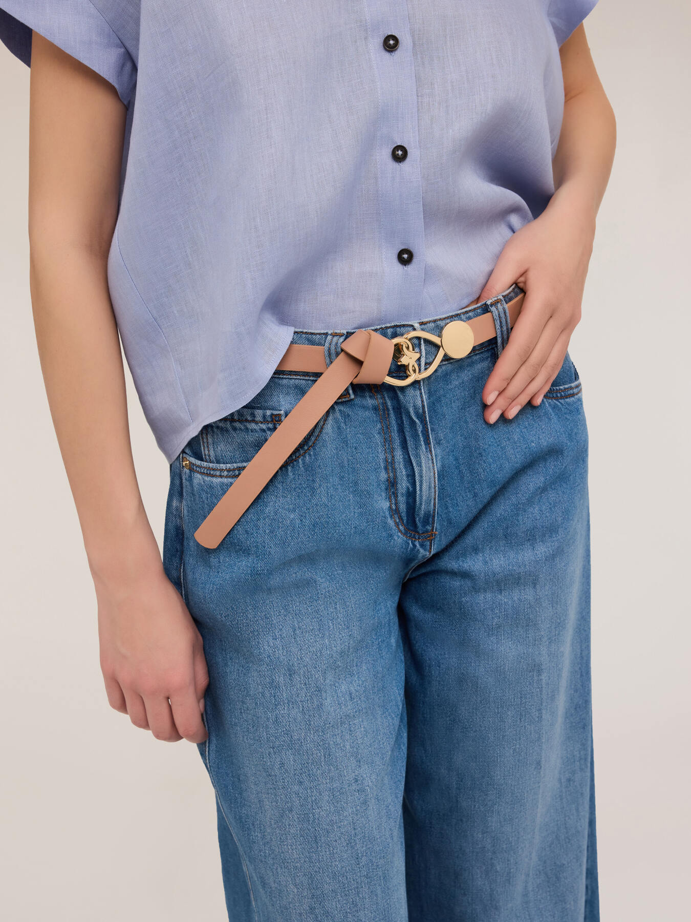 Cintura con fibbia Double Love image number 0