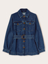 Lyocell blend denim Saharan jacket image number 4
