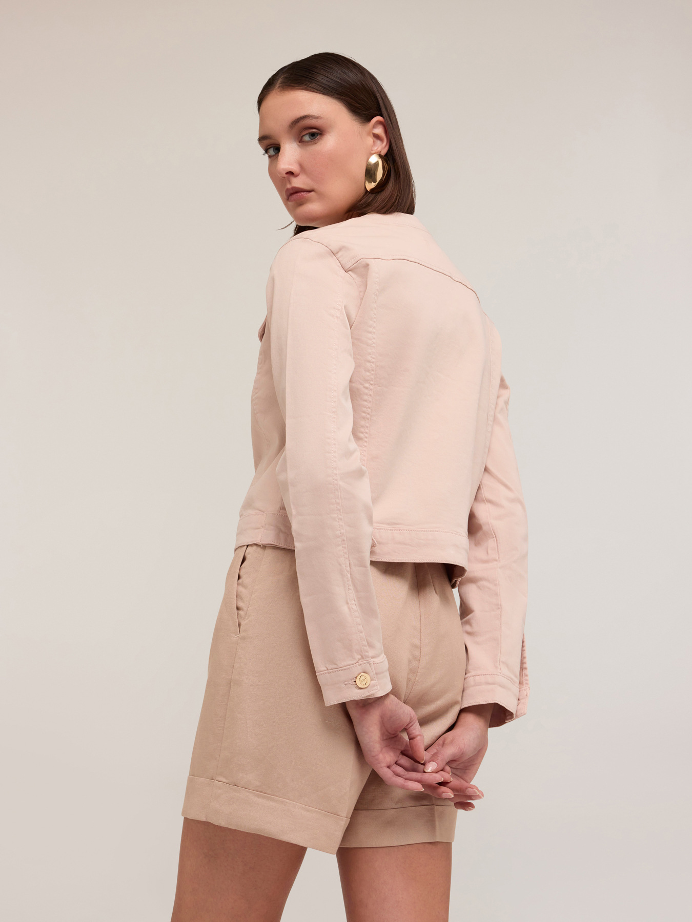 Giubbotto in drill image number 1