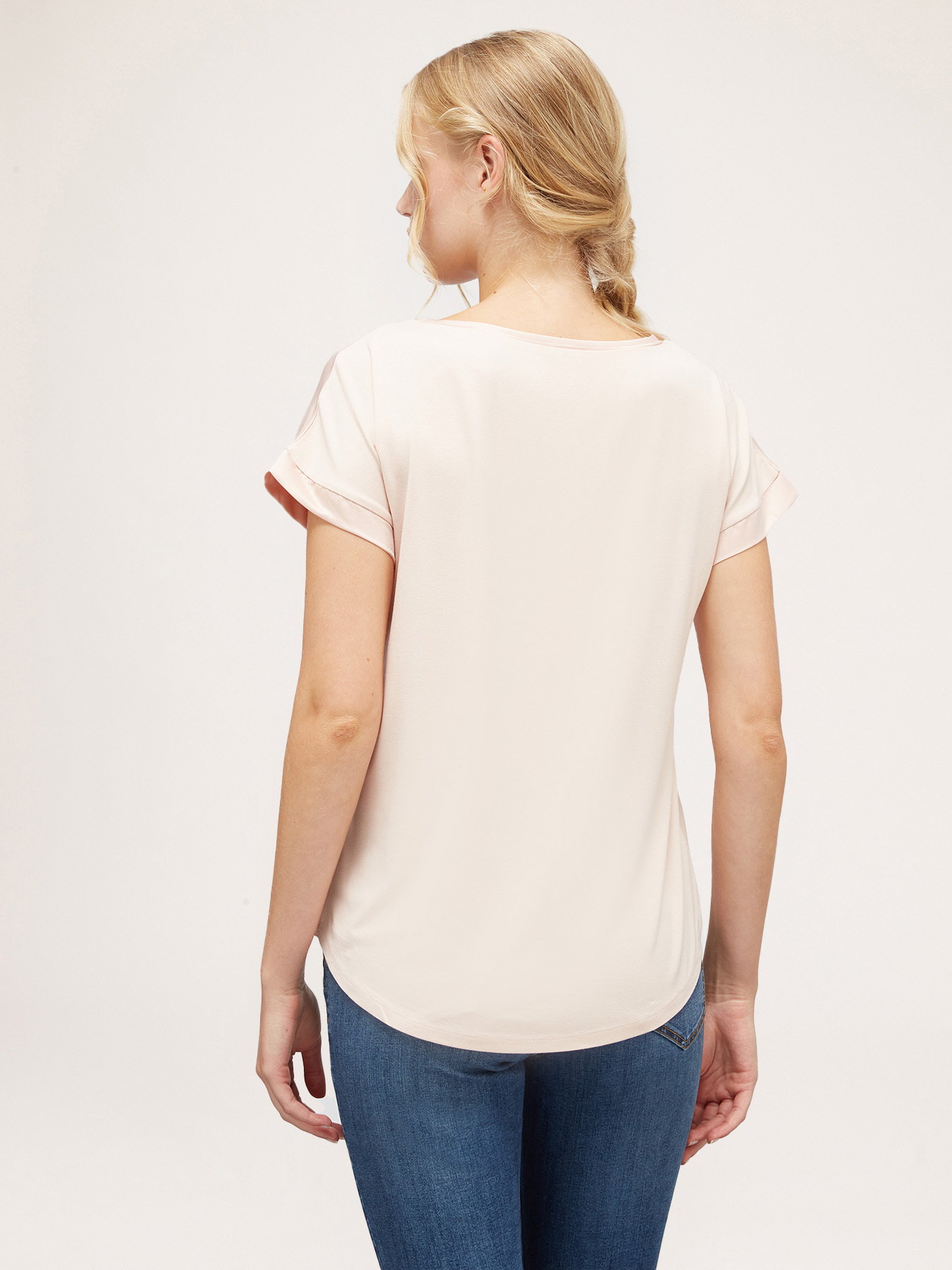 Tricou din două materiale image number 1