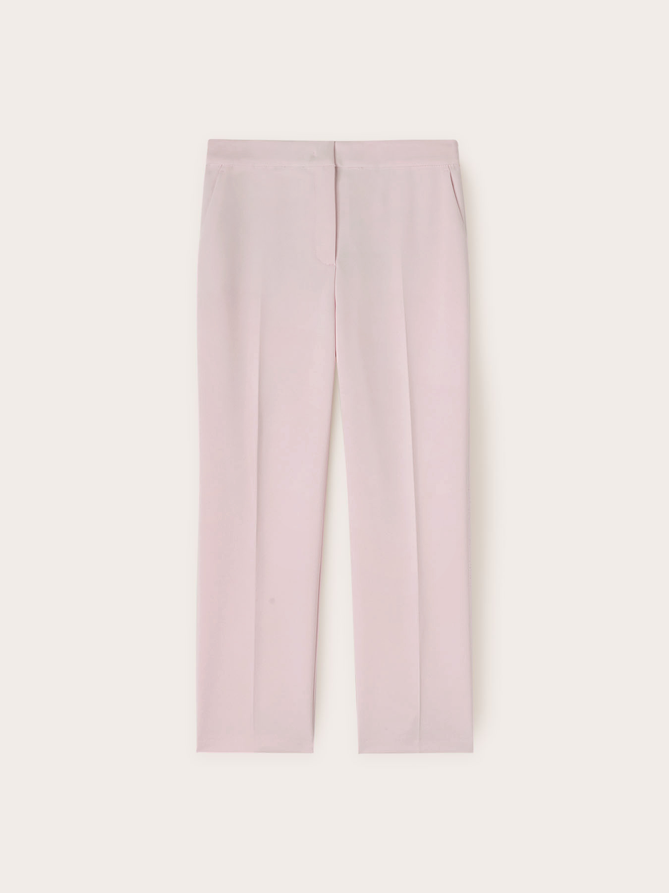 Pantaloni regular con piega stirata image number 4