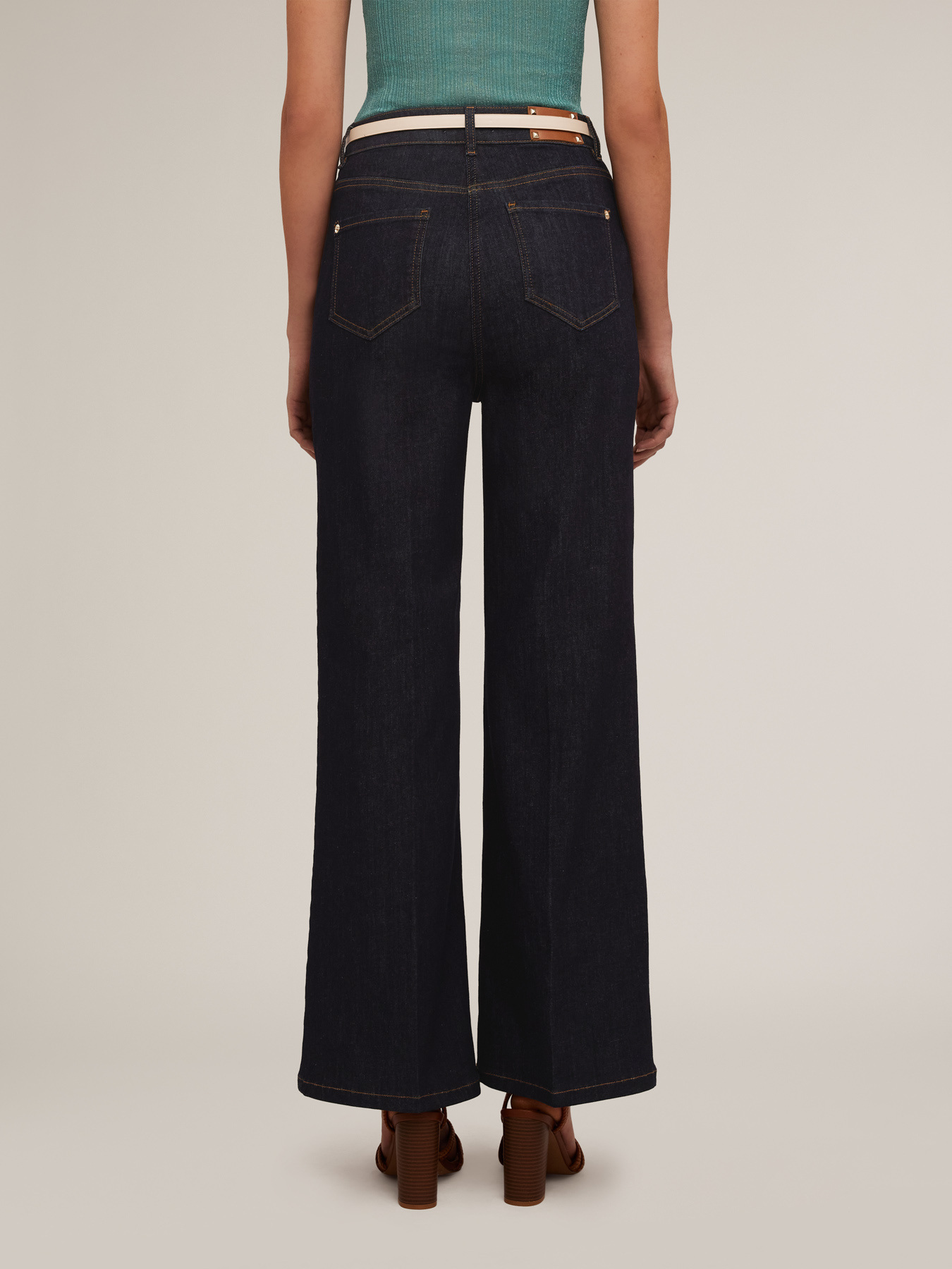 Blugi cu picior larg model Lila image number 6