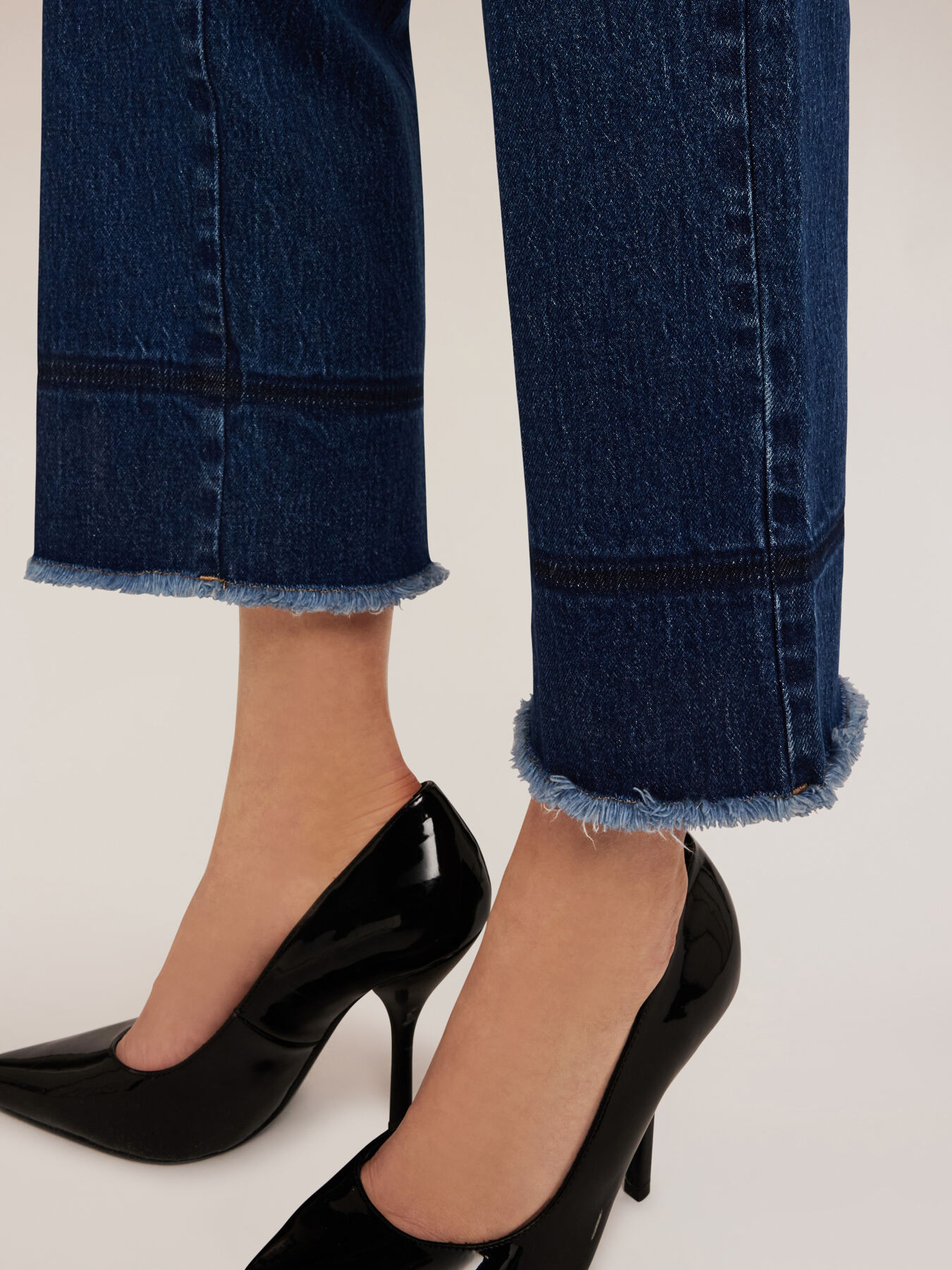 Cropped-Kick-Flare-Jeans image number 3