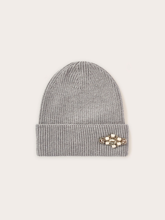 Embroidered beanie