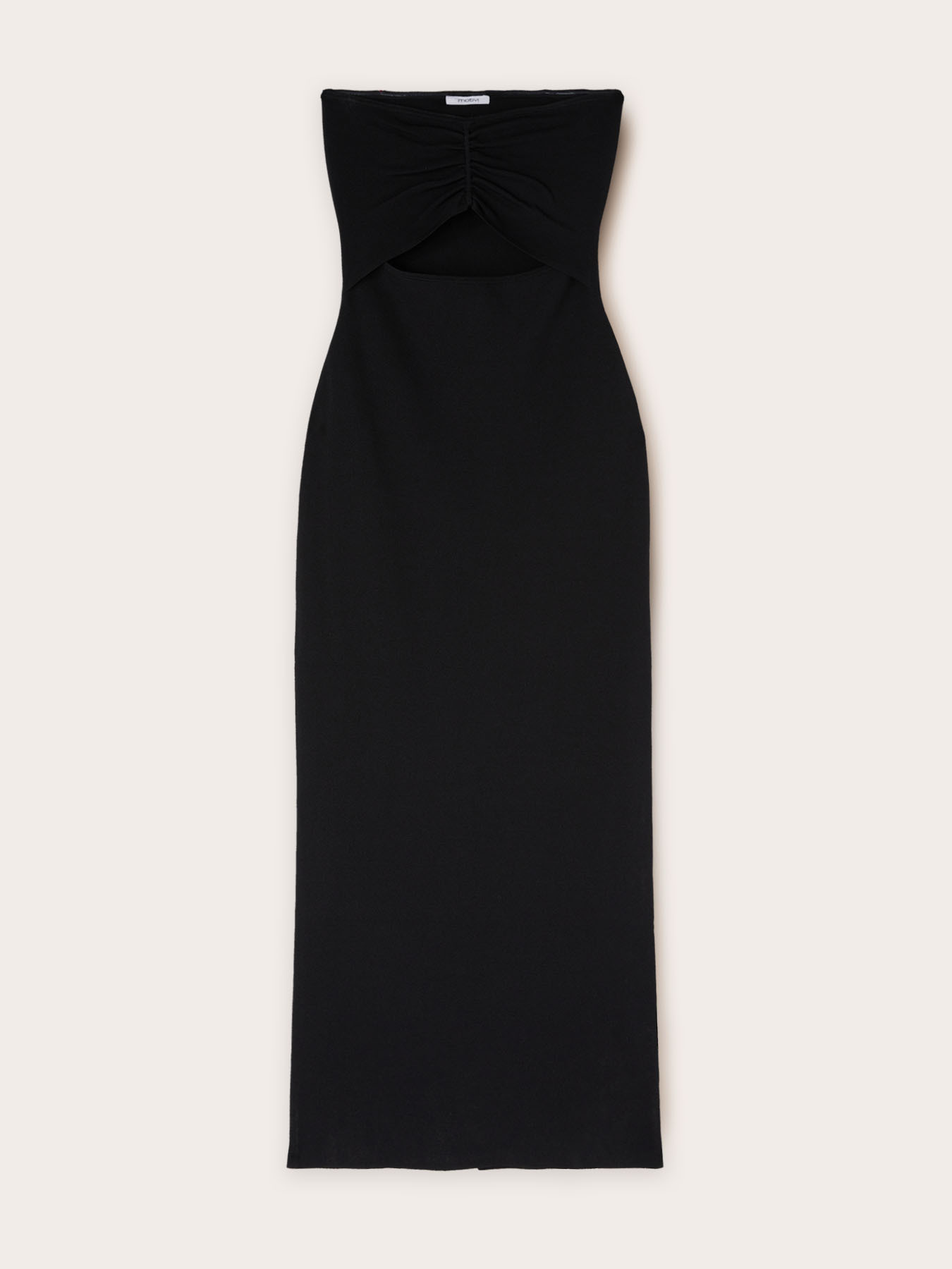 Bandeau knit dress image number 4