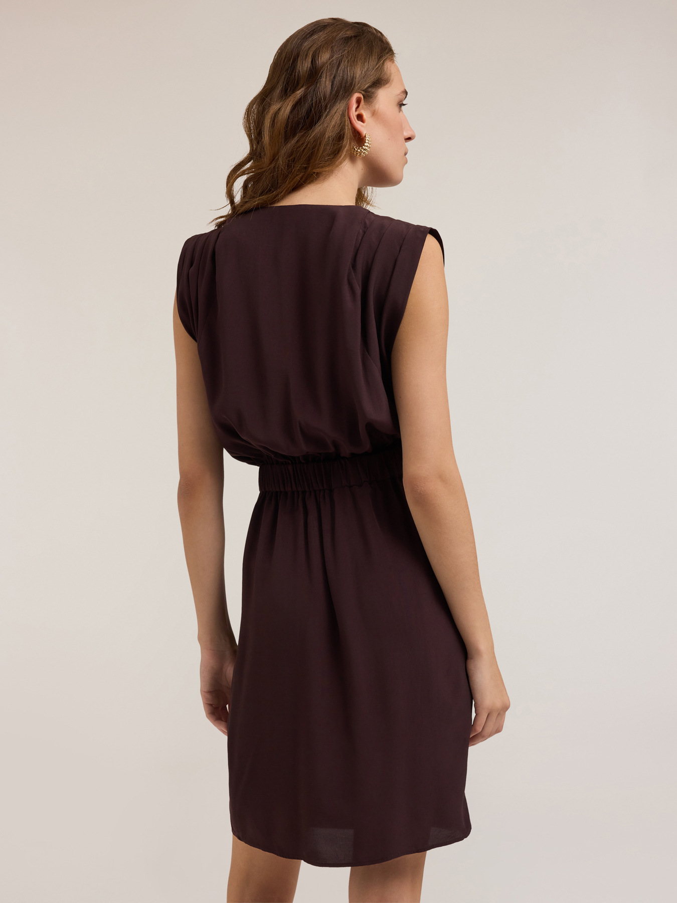 Wrap dress in viscose image number 1