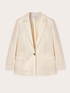 Blazer de botonadura simple con martingala image number 4