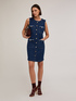 Vestito chemisier in denim image number 3