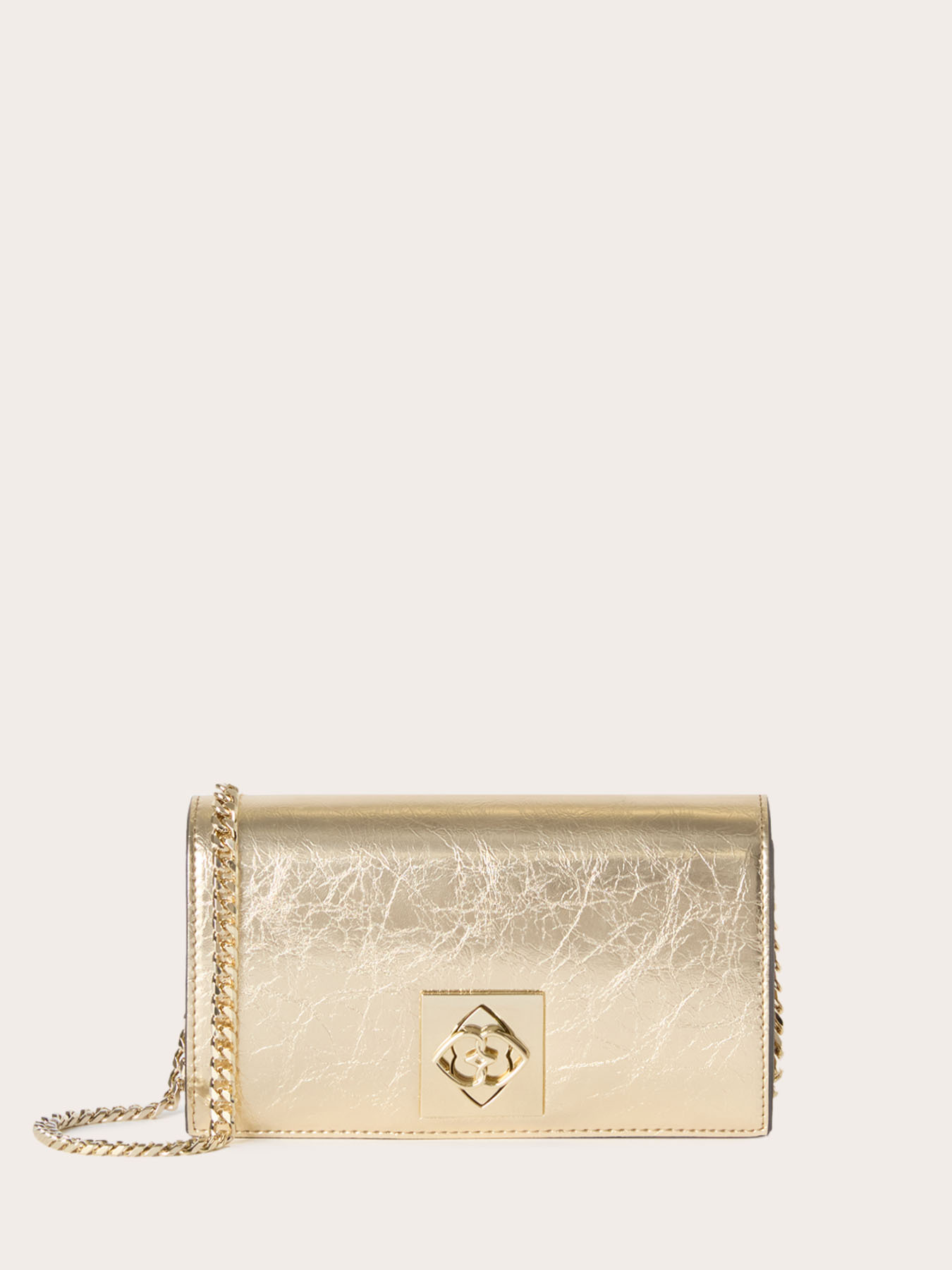 Wallet Bag laminata oro image number 1