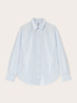 Loose-fit shirt with lurex stripes image number 4