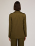 Blazer de botonadura simple en raso image number 1