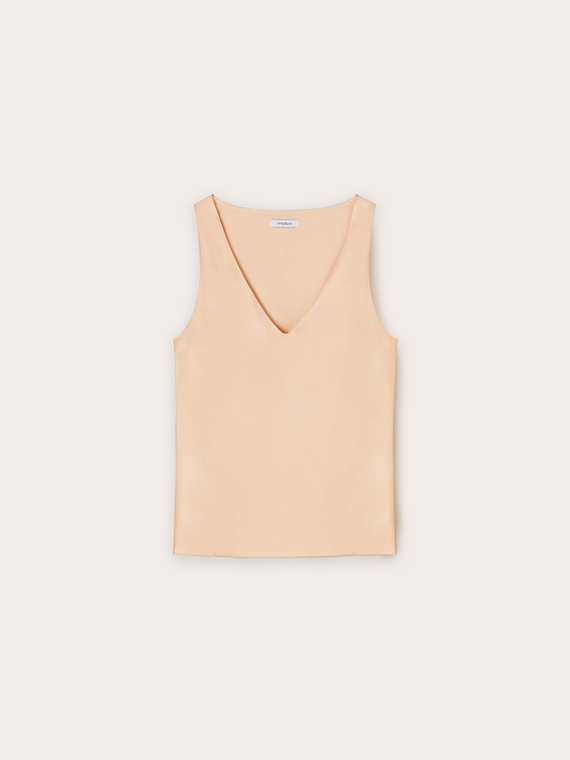 Satin tank top