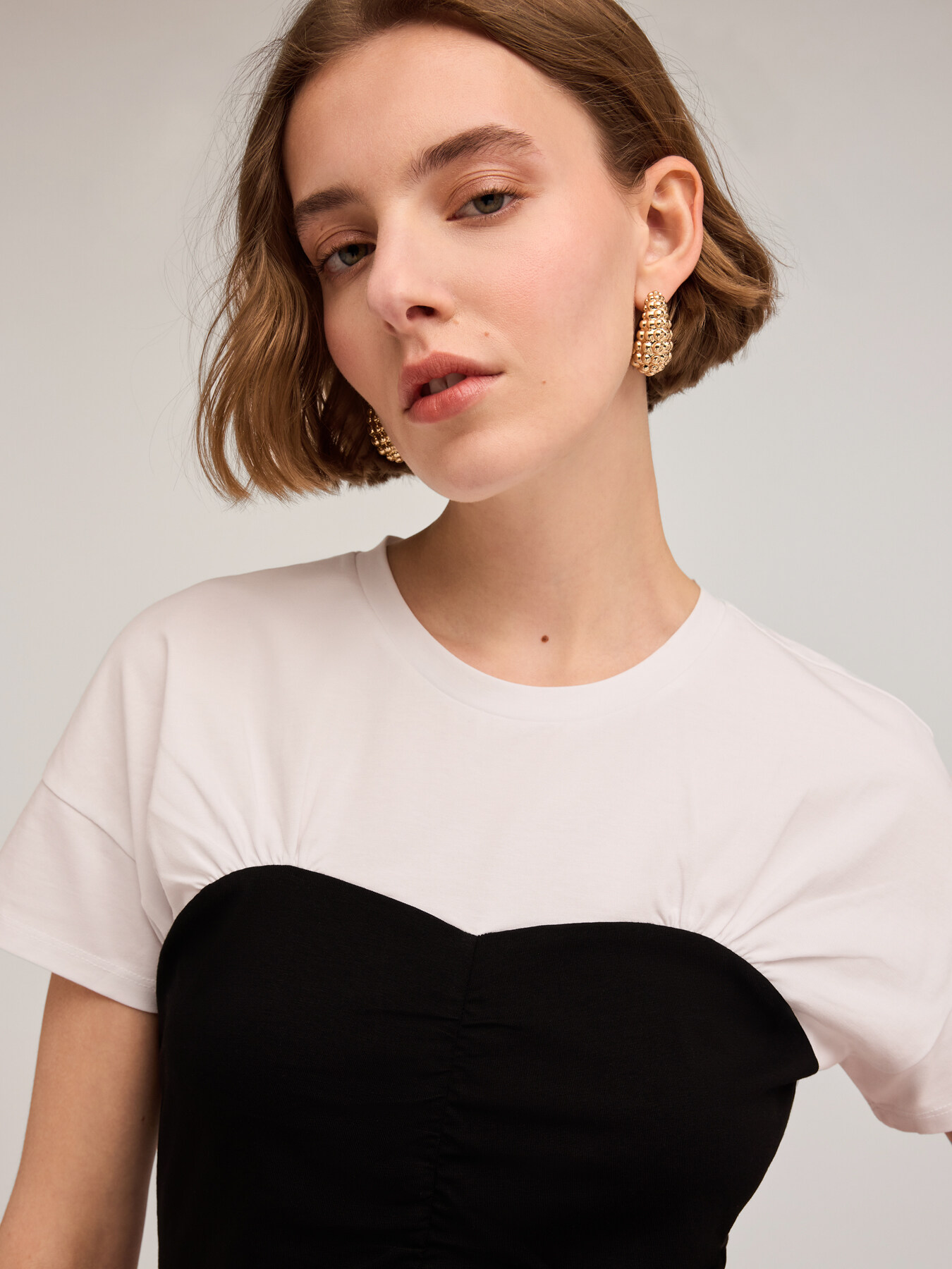 T-shirt motivo bustier image number 3