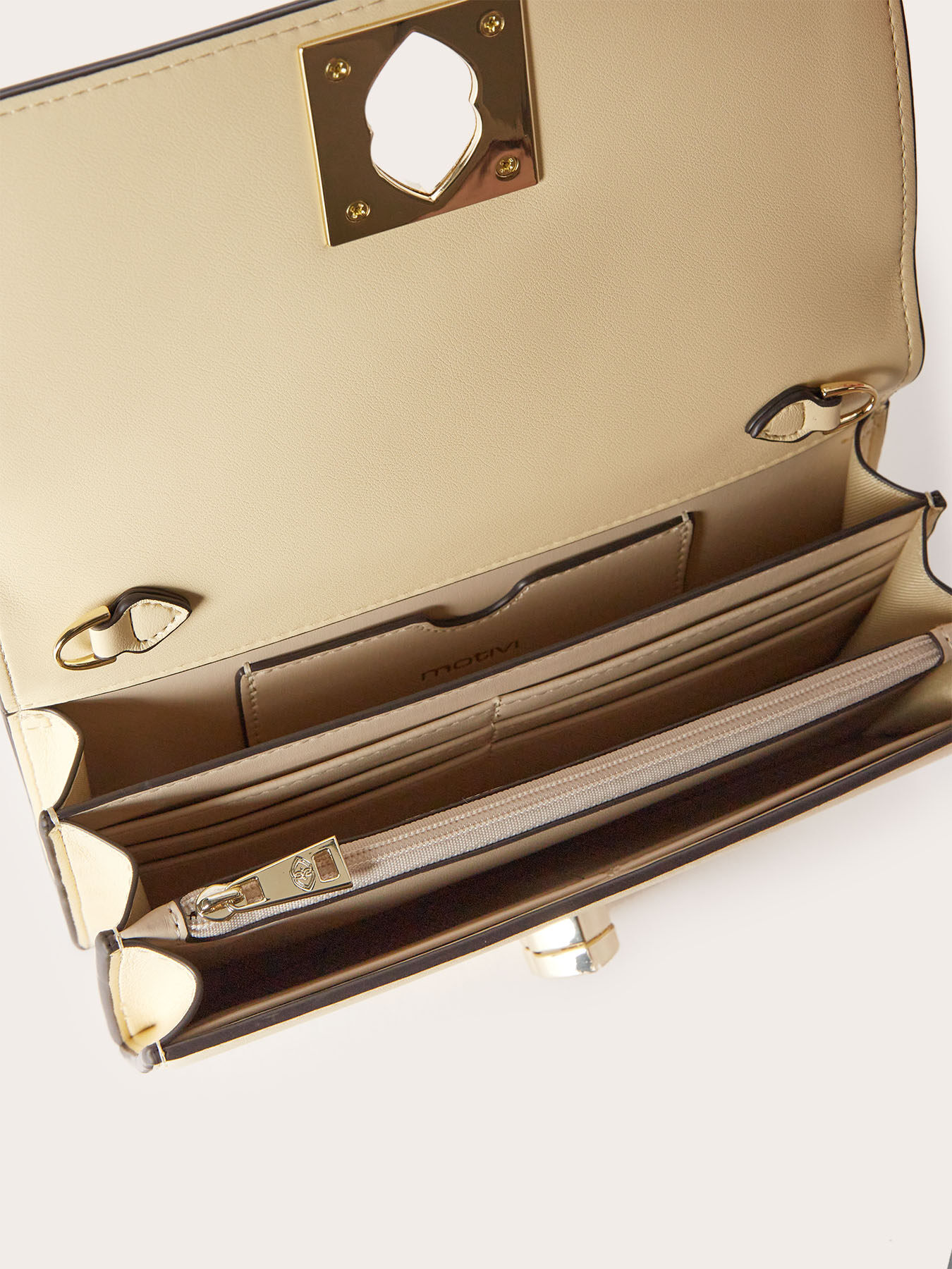 Wallet bag in coated fabric image number 4