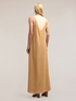 Long double viscose dress image number 1