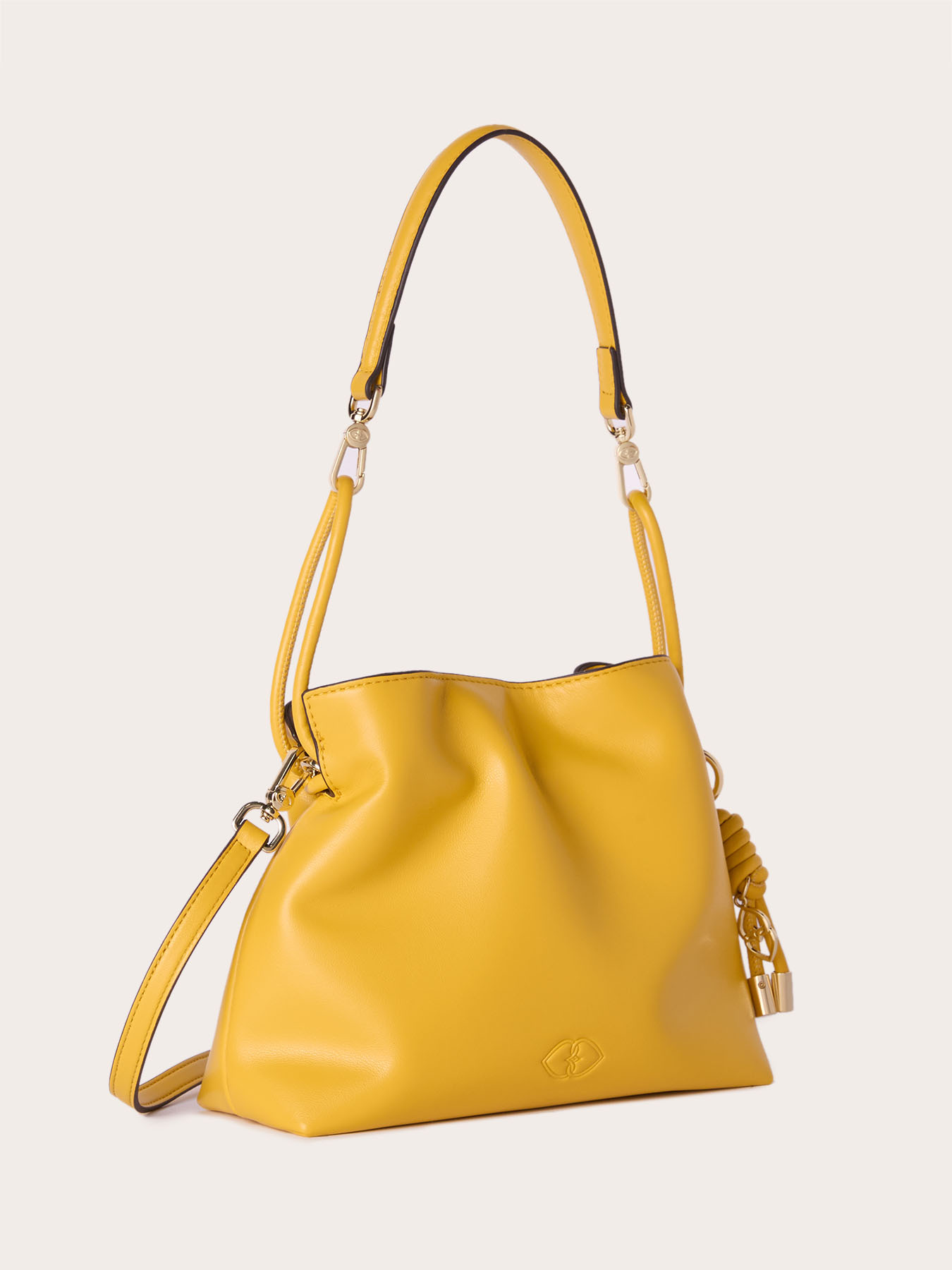 Curly bag in tessuto spalmato image number 2