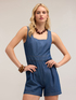 Mono corto en denim con mezcla de lyocell image number 3