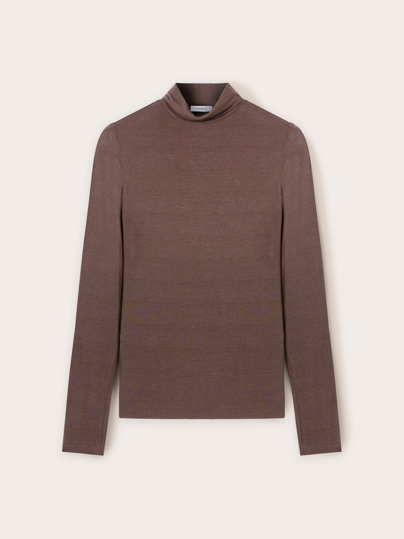 Pulover pe g&acirc;t din amestec de modal image number 4