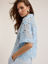 Macram&eacute; lace shirt image number 3