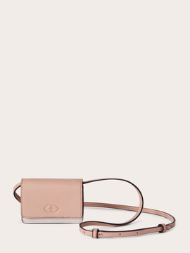 Coated fabric card holder