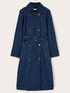 Trenchcoat aus Denim mit Leinenmischung image number 4