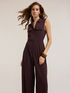 Fluid long jumpsuit in lyocell blend image number 2