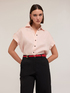 Camicia maniche corte in lino image number 2