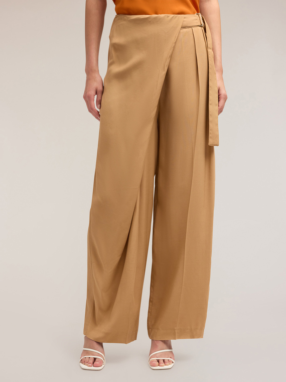 Viscose sarong trousers