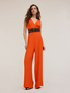 Long viscose jumpsuit image number 0